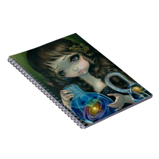 "Microkosmos: Galaxie-" Notizbuch Notizblock (Rechte Seite)