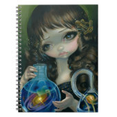 "Microkosmos: Galaxie-" Notizbuch Notizblock (Vorderseite)