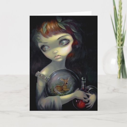 "Microkosmos: Kitz-" Gruß-Karte Karte (Vorderseite)