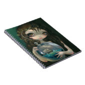 "Microkosmos: Meerblick-" Notizbuch Notizblock (Rechte Seite)