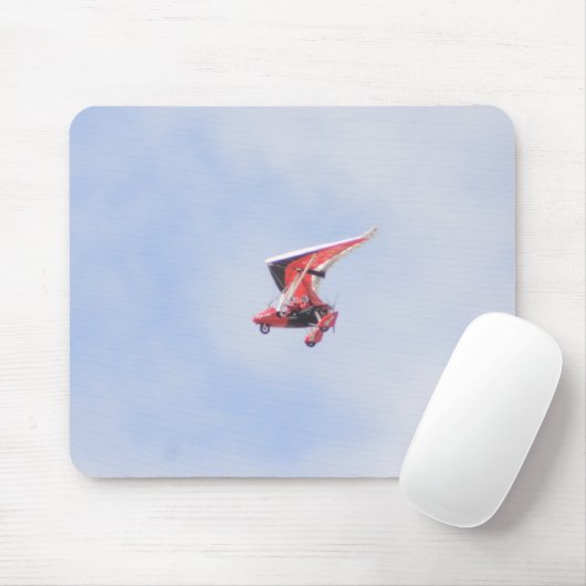 Microlight Flugzeug Mousepad (Mit Mouse)