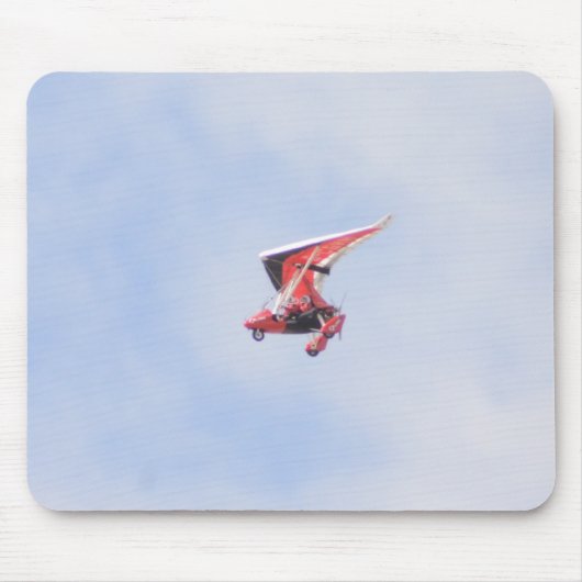 Microlight Flugzeug Mousepad (Vorne)