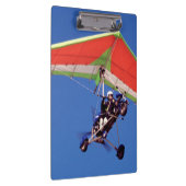 Microlight Flying in Sky, Western Cape Klemmbrett (Rechts)