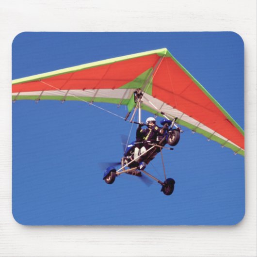 Microlight Flying in Sky, Western Cape Mousepad (Vorne)