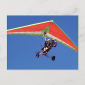 Microlight Flying in Sky, Western Cape Postkarte (Vorderseite)