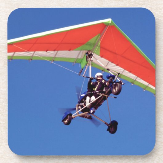 Microlight Flying in Sky, Western Cape Untersetzer (Vorderseite)