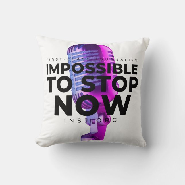 Microphone Kissen (Vorderseite)