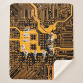 Microschema texture illustrationchip,micro,backgro sherpadecke (Vorderseite)