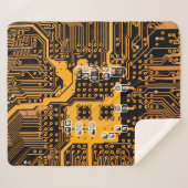 Microschema texture illustrationchip,micro,backgro sherpadecke (Vorderseite (Horizontal))