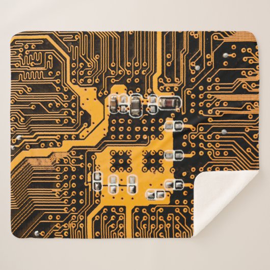 Microschema texture illustrationchip,micro,backgro sherpadecke (Vorderseite (Horizontal))