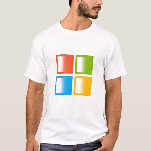 Microsoft Art Logo T-Shirt (Vorderseite)