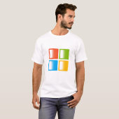 Microsoft Art Logo T-Shirt (Vorne ganz)