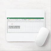 Microsoft Excel-Arbeitsmousepad Mousepad (Mit Mouse)