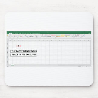 Microsoft Excel-Arbeitsmousepad Mousepad