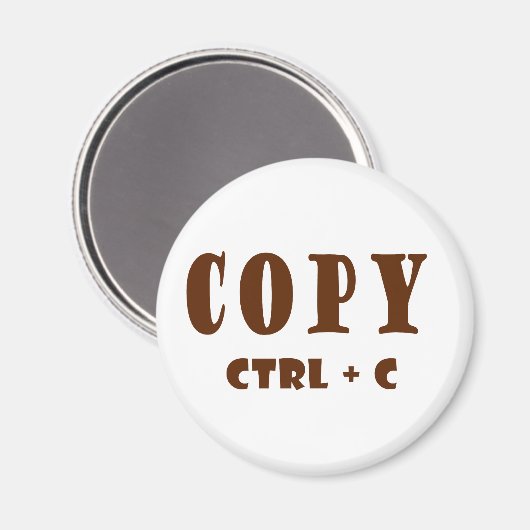 Microsoft Excel-Verknüpfungen Magnet (Vorderseite/Rückseite)