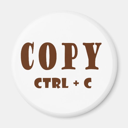 Microsoft Excel-Verknüpfungen Magnet (Vorne)