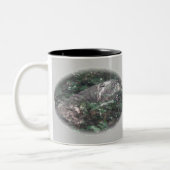 Microthena Spider Orb Web Coordinated Items Zweifarbige Tasse (Links)