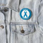 Microtia Blaues Bewusstseinsband Button (Beispiel)