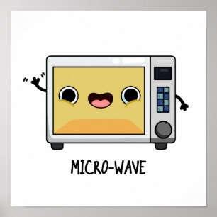 Microwave Funny Pub Poster