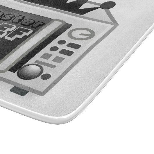 Microwave Master Koch Funny Schneidebrett (Ecke)