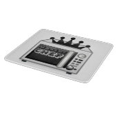 Microwave Master Koch Funny Schneidebrett (Ecke)