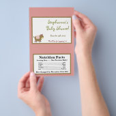 Microwave Popcorn Wrapper Abby's Farm Pink Girly Flyer (Handgriff)