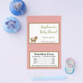 Microwave Popcorn Wrapper Abby's Farm Pink Girly Flyer (Einzeln)