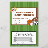 Microwave Popcorn Wrapper All-Star Green Flyer (Vorne)