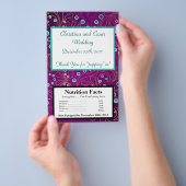 Microwave Popcorn Wrapper Arabian Lila Flyer (Handgriff)