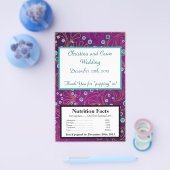 Microwave Popcorn Wrapper Arabian Lila Flyer (Einzeln)