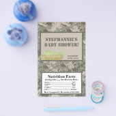 Microwave Popcorn Wrapper ARMY ACU Camoflauge Camo Flyer (Einzeln)