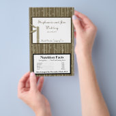 Microwave Popcorn Wrapper Bamboo Bliss Flyer (Handgriff)