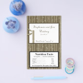 Microwave Popcorn Wrapper Bamboo Bliss Flyer (Einzeln)