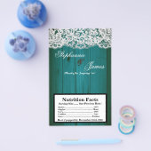 Microwave Popcorn Wrapper Beklemmte Aquamarine Hol Flyer (Einzeln)