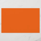 Microwave Popcorn Wrapper Black Orange Damask Flyer (Hinten)