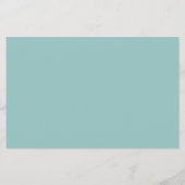 Microwave Popcorn Wrapper Brown Damask Flyer (Hinten)