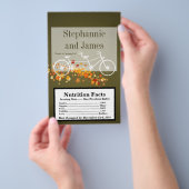 Microwave Popcorn Wrapper Brown Doppelbike Flyer (Handgriff)