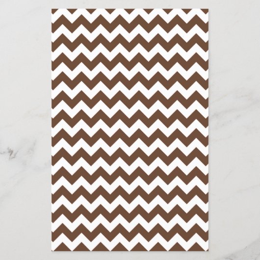 Microwave Popcorn Wrapper Brown Orange Zickzack Flyer (Hinten)