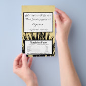 Microwave Popcorn Wrapper Cattail/Dragonfly Silhou Flyer (Handgriff)