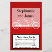 Microwave Popcorn Wrapper Crimson Red Double Bike Flyer (Vorne)