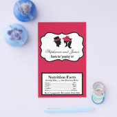 Microwave Popcorn Wrapper Formal Hats Elegant Flyer (Einzeln)