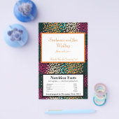 Microwave Popcorn Wrapper Herbst Blütenbrand Flyer (Einzeln)