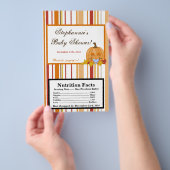 Microwave Popcorn Wrapper Herbst Pumpkin Baby Flyer (Handgriff)
