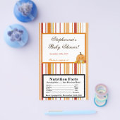 Microwave Popcorn Wrapper Herbst Pumpkin Baby Flyer (Einzeln)