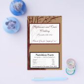 Microwave Popcorn Wrapper Herbstbaum Flyer (Einzeln)