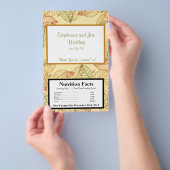 Microwave Popcorn Wrapper-Herbstlaub Flyer (Handgriff)