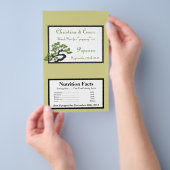 Microwave Popcorn Wrapper Japanese Green Bonsai Tr Flyer (Handgriff)