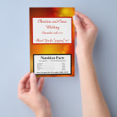 Microwave Popcorn Wrapper marokkanische Laterne Flyer (Handgriff)