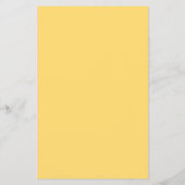 Microwave Popcorn Wrapper Mustard Yellow Poppy Flo Flyer (Hinten)