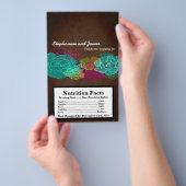 Microwave Popcorn Wrapper Neon Frühlingsbläschen Flyer (Handgriff)